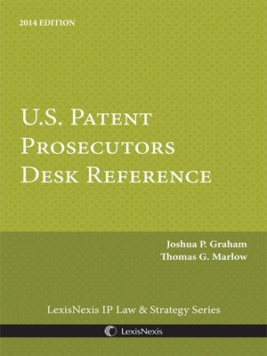 cover image of U.S. Patent Prosecutor's Desk Reference